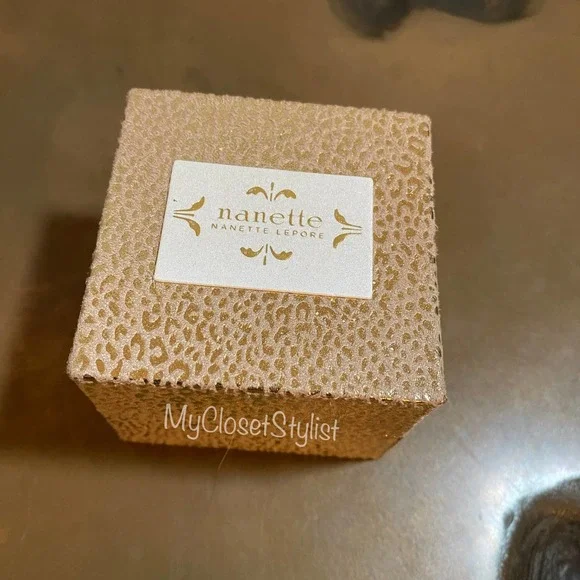 Neiman Marcus ROSE GOLD Princess Stud Earrings NEW Square Cut CZ